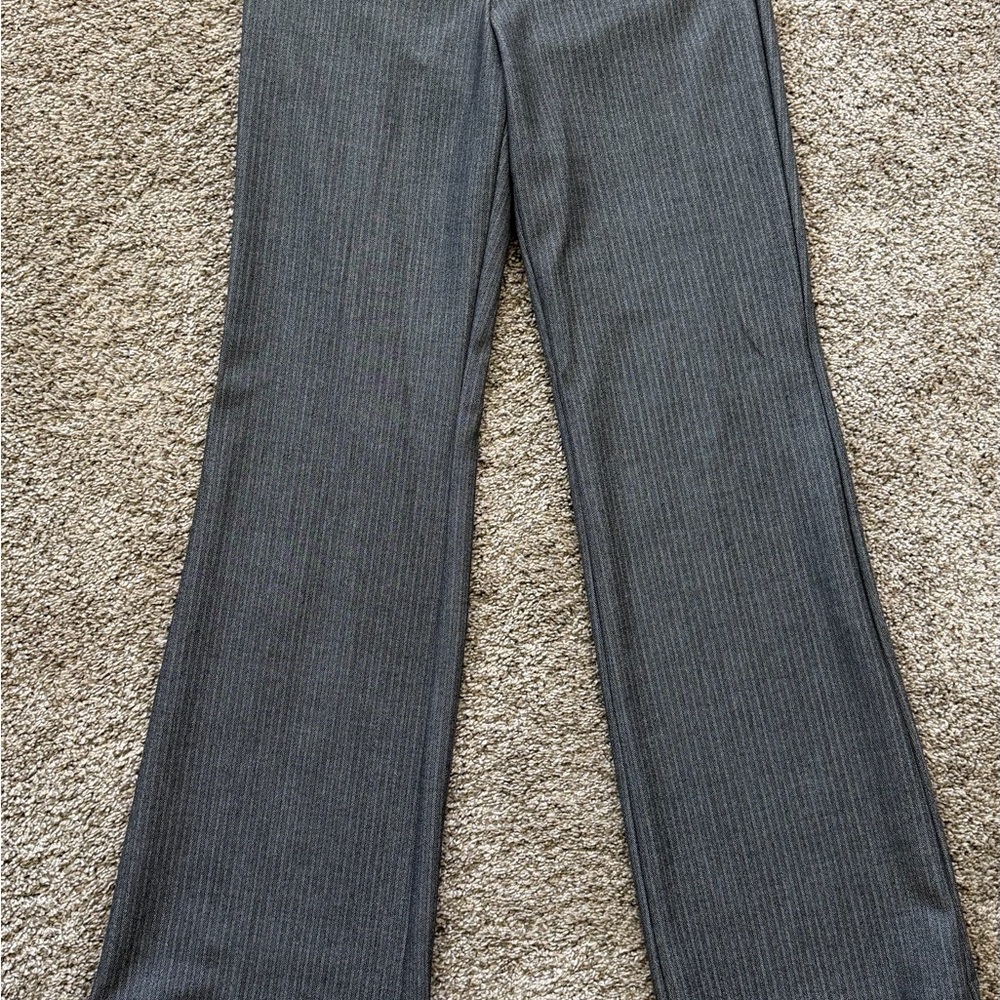 Express Gray Herringbone Editor Dress Pants - Never worn